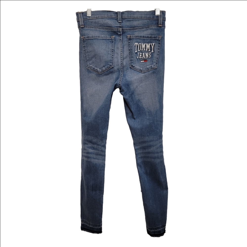 Tommy Hilfiger High Rise Straight Leg Skinny Jean Jegging